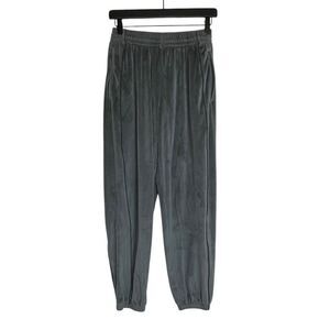 Skims Velour Joggers Gunmetal Gray Size Small